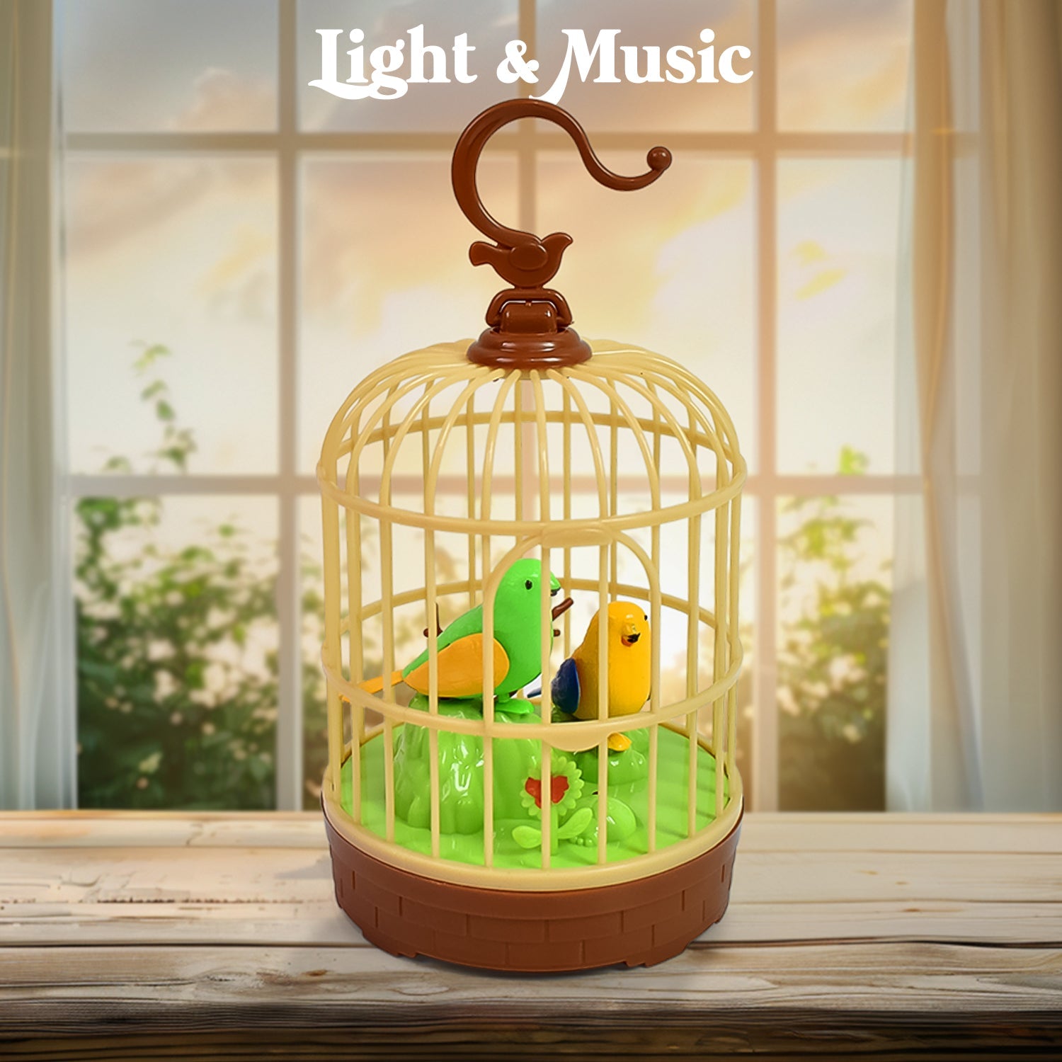 Toby's Sound Activated Pinjra Bird Toy Toby's Sound Activated Pinjra Bird Toy